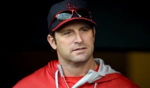 SAN FRANCISCO, CA - OCTOBER 14:  Manager Mike Matheny #22 of the St. Louis Cardinals looks on before taking on the San Francisco Giants in Game Three of the National League Championship Series at AT&T Park on October 14, 2014 in San Francisco, California.  (Photo by Thearon Henderson/Getty Images)
